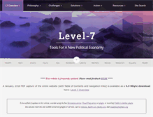 Tablet Screenshot of level-7.org